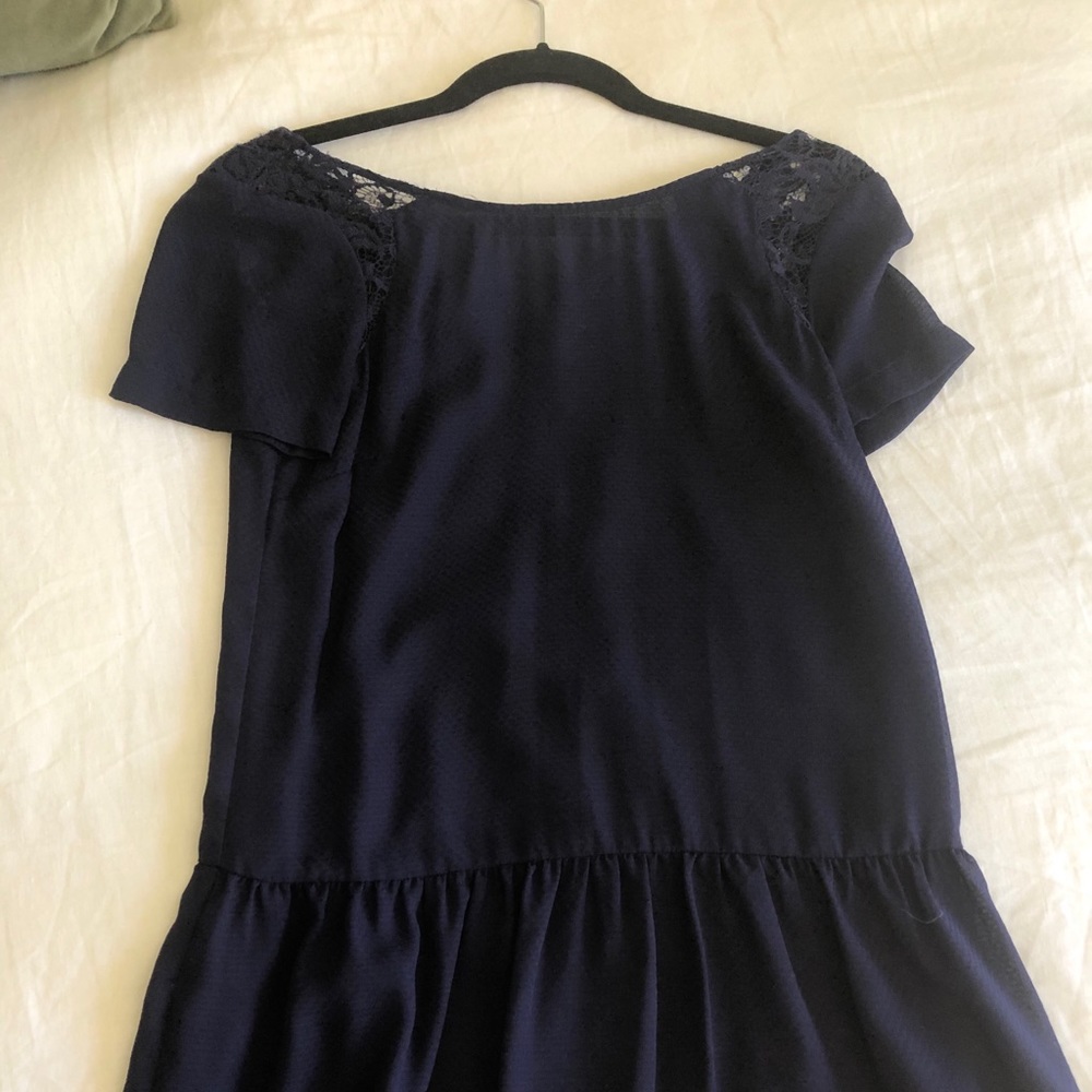 Drop waist slip dress